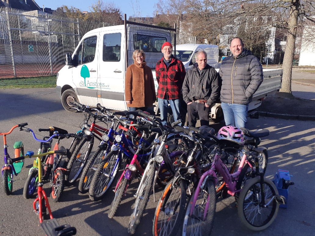 Fahrradspende durch Anstoss