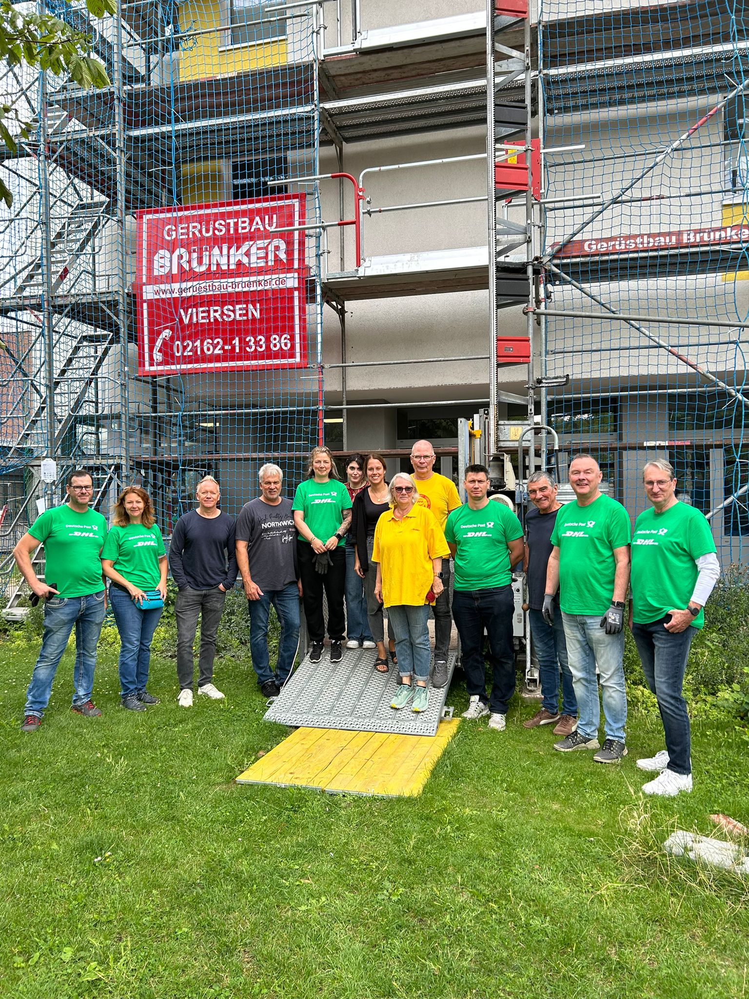 Halbzeit beim Umbau des Hochhauses