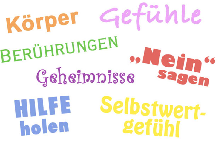 Präventionsgruppe gegen sexuellen Missbrauch für Mädchen von 5 bis 9 Jahren